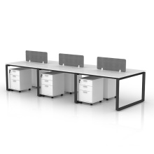 Modern style Modular office 6 person office  workstation for call center office